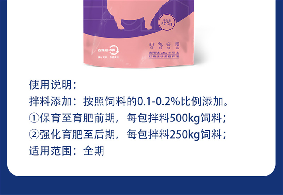 吉隆达动保猪饲料添加剂肥猪王产品介绍